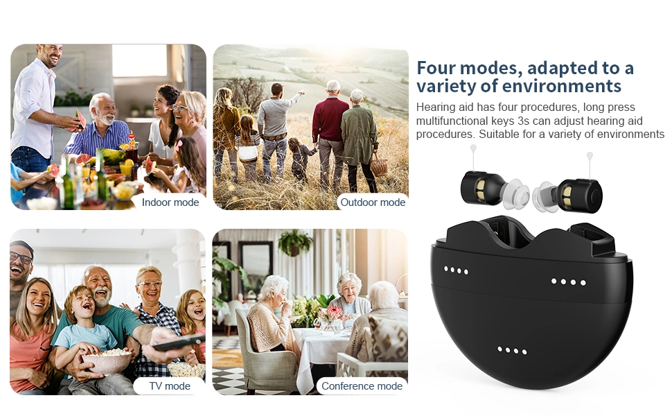 Cic Digital Rechargeable Invisible Hearing Aids
