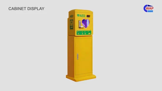 Wap P13 New Medical Plastic Storage Outdoor Waterproof Aed Heating Cabinet with Snap Lock 