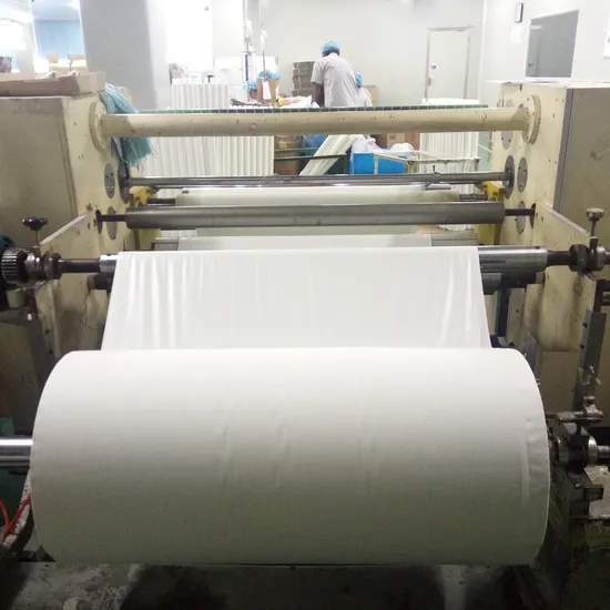 Jumbo Roll Raw Material of Medical Tapes Cotton fabric/PE tape/silk tape/non