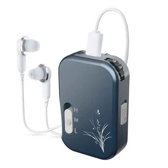 Elderly Hearing Aid Wired Hearing Aid Rechargeable with Noise Cancelling 